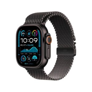Apple Watch Ultra 2 GPS + Cellular 49mm Preto c/ Bracelete Milanesa - M