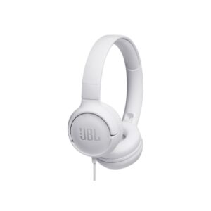 Auscultadores JBL Tune 500 com Fio e Microfone Branco